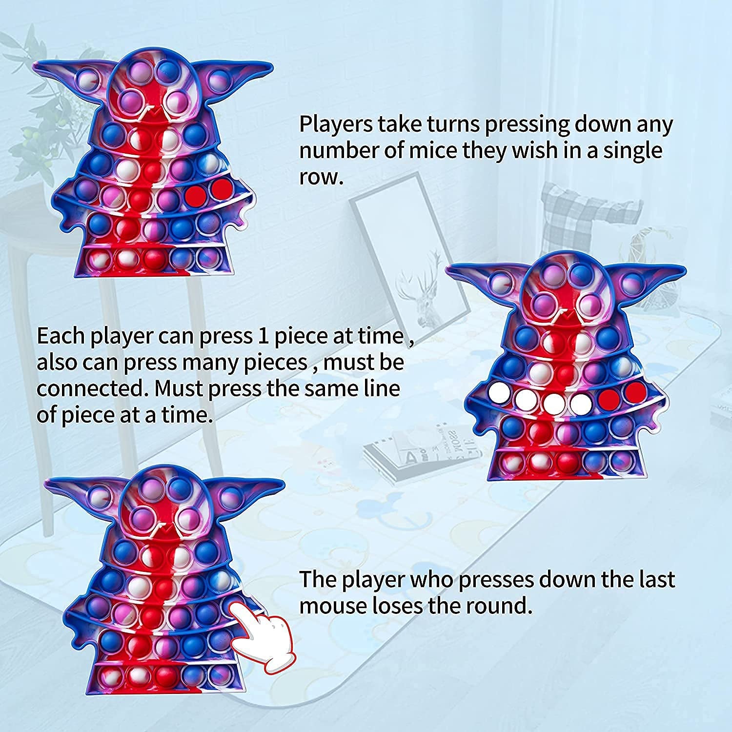 Premium Cartoon Shape Silicone Pop It Fidget Toy (1 Pc) Premium Cartoon Shape Silicone Pop It Fidget Toy (1 Pc)